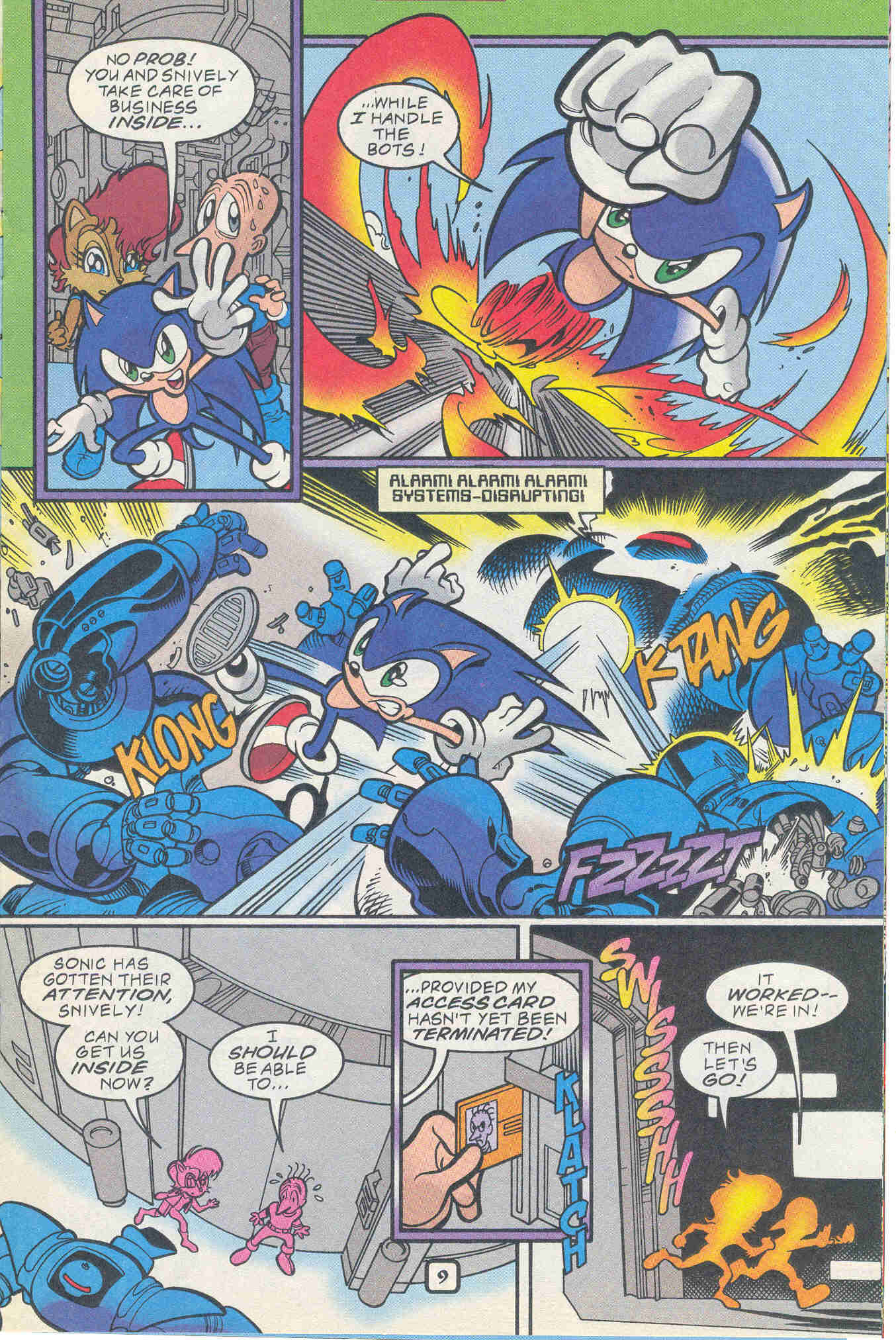 Sonic - Archie Adventure Series November 1999 Page 9